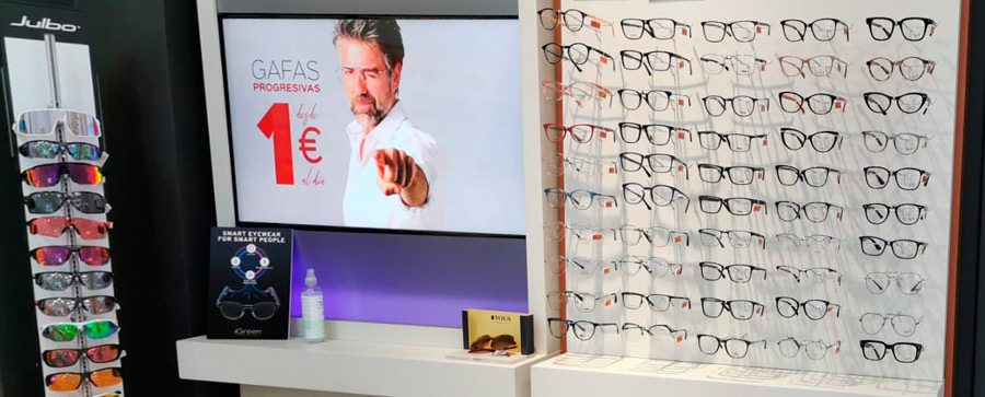 Las mejores marcas de gafas en Visualpro Crevillent
